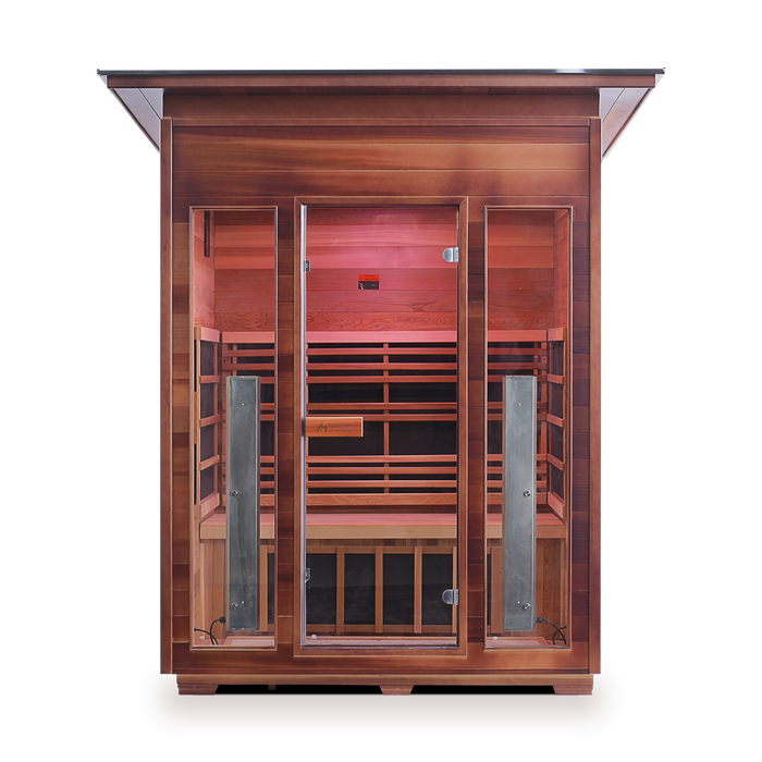 RUSTIC | 3 Person Infrared Sauna (Outdoor)