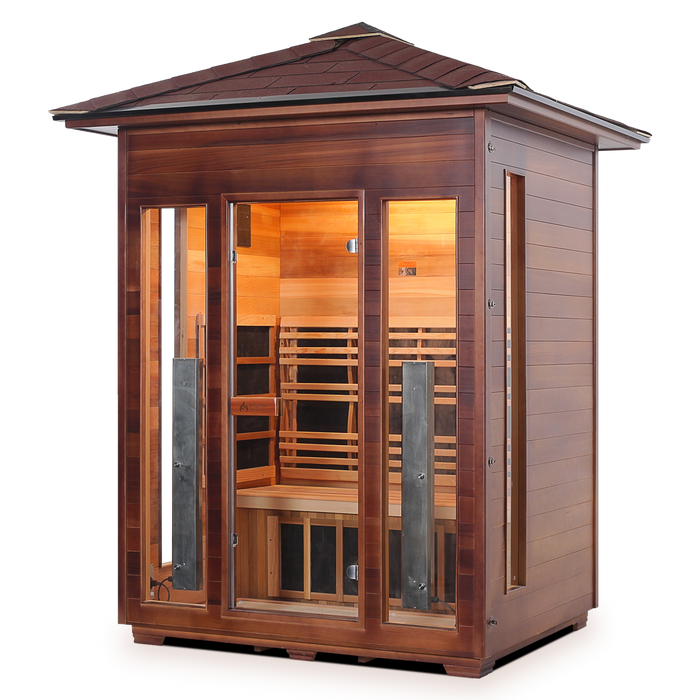 RUSTIC | 3 Person Infrared Sauna (Outdoor)