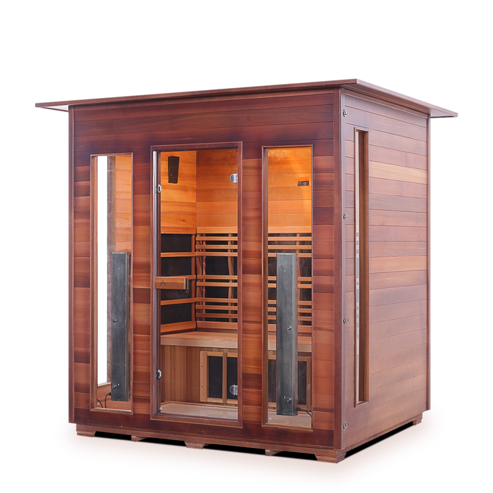 RUSTIC | 4 Person Infrared Sauna (Indoor)