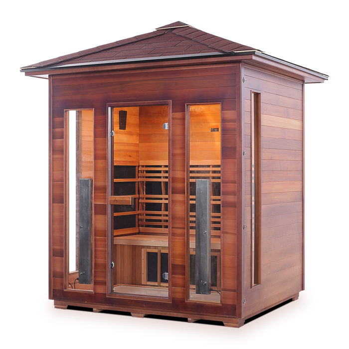 RUSTIC | 4 Person Infrared Sauna (Outdoor)