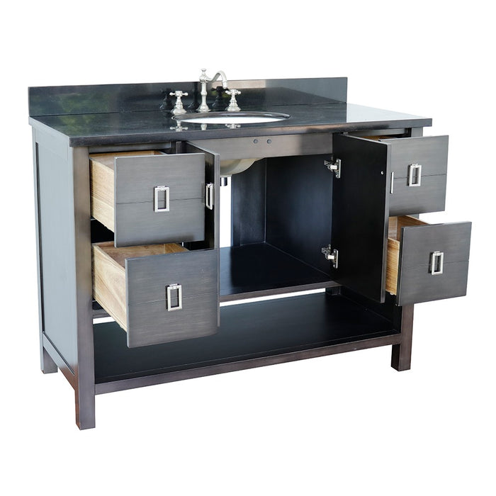 Monterey 49" Silvery Brown Single Bathroom Vanity Set (400300-SB)