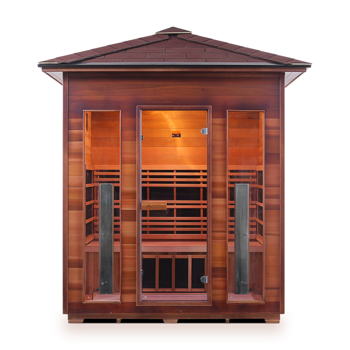 RUSTIC | 4 Person Infrared Sauna (Outdoor)