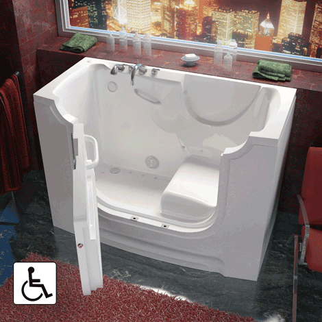 Meditub™ | Wheelchair Access Walk-In Bathtub (3060WCA Series)