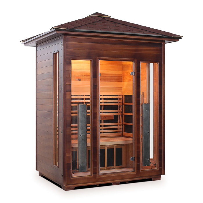 RUSTIC | 3 Person Infrared Sauna (Outdoor)