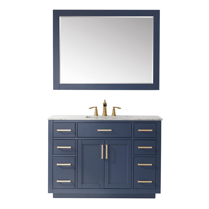 Ivy 48" Royal Blue Single Bathroom Vanity Set (531048-RB-CA)