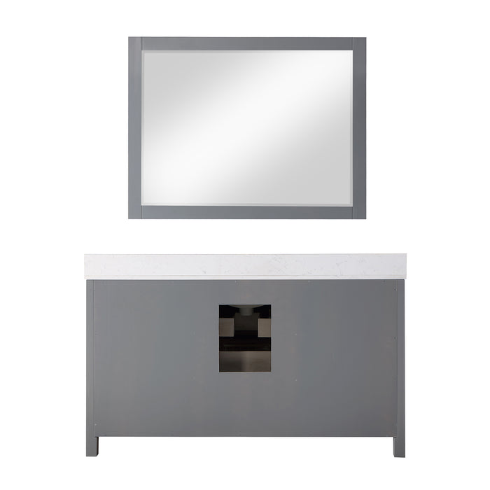 Kinsley 60" Gray Single Bathroom Vanity Set (536060S-GR-AW)