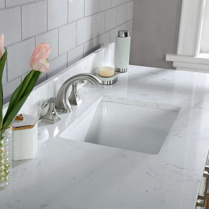 Isla 60" White Single Bathroom Vanity Set (538060S-WH-AW)