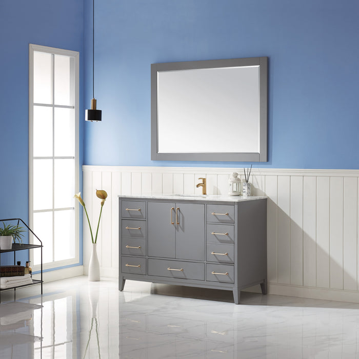 Sutton 48" Gray Single Bathroom Vanity Set (541048-GR-CA)
