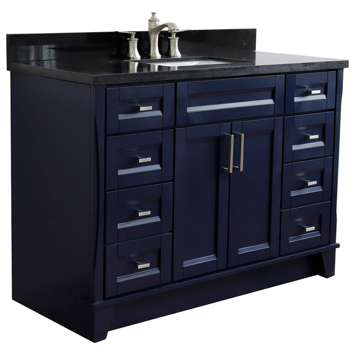 Terni 49" Blue Single Bathroom Vanity Set (400700-49S-BU)