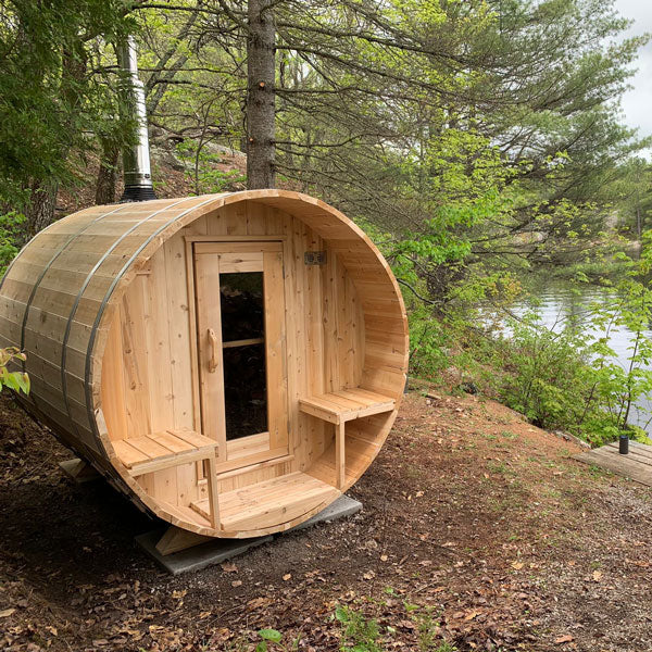 Dundalk CT Serenity Barrel Sauna | CTC2245W