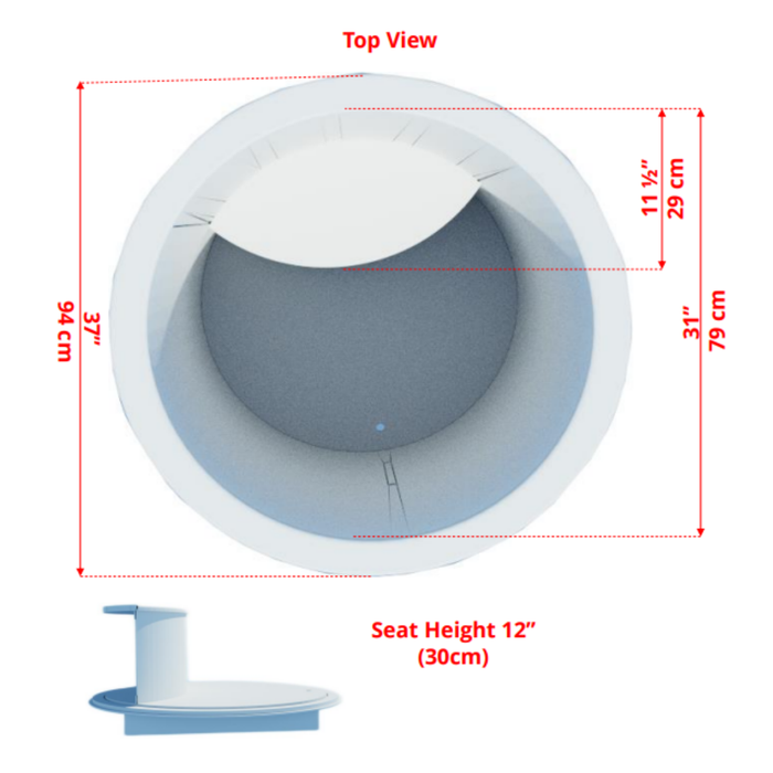 Dundalk CT Baltic Cold Plunge Tub | CT33BP 