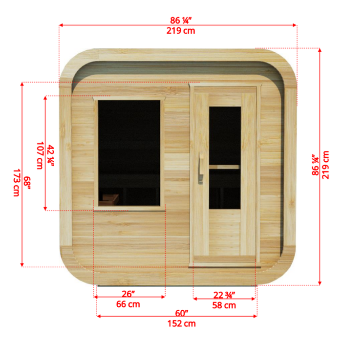 Dundalk CT Luna Sauna | CTC22LU