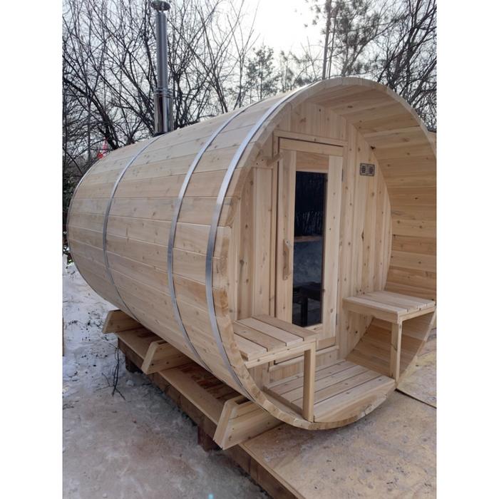 Dundalk CT Serenity Barrel Sauna | CTC2245E