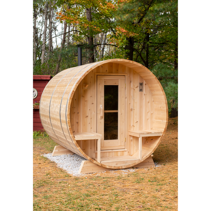 Dundalk CT Serenity Barrel Sauna | CTC2245E