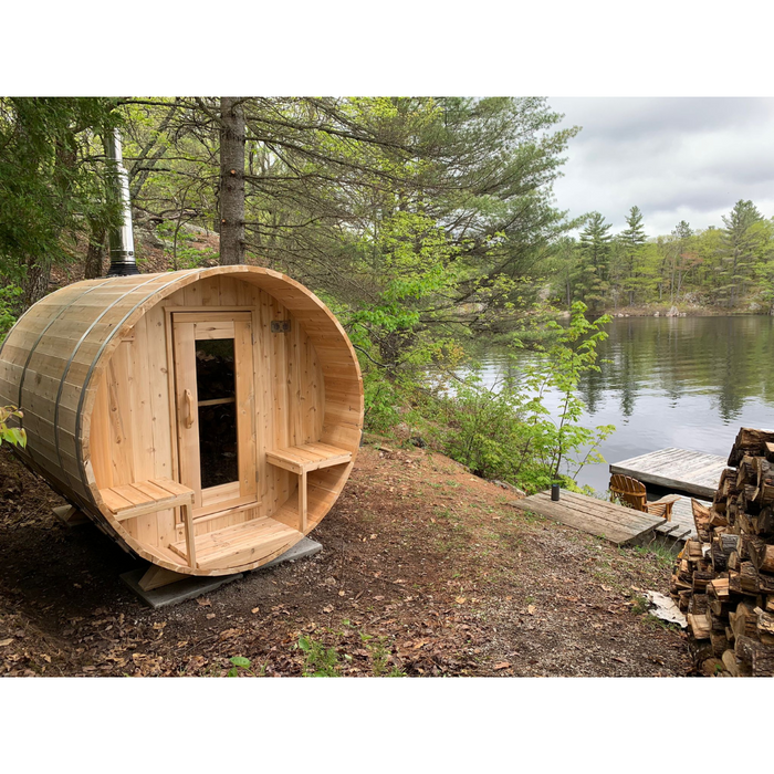 Dundalk CT Serenity Barrel Sauna | CTC2245E