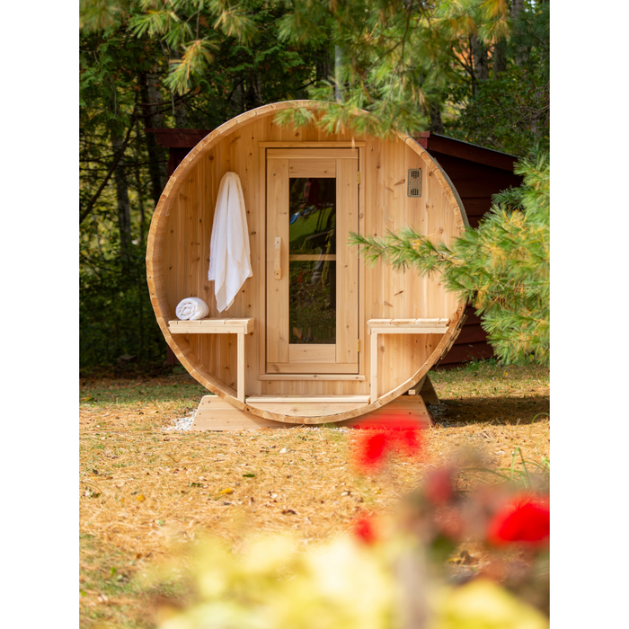 Dundalk CT Serenity Barrel Sauna | CTC2245E