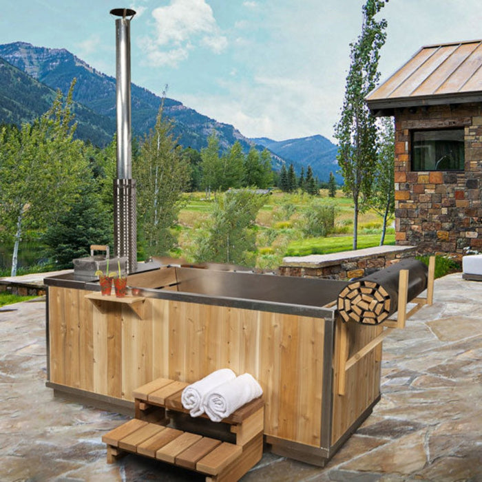 Dundalk CT Starlight Wood Burning Hot Tub | CT372W