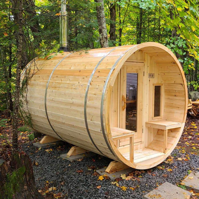 Dundalk CT Tranquility Barrel Sauna | CTC2345E