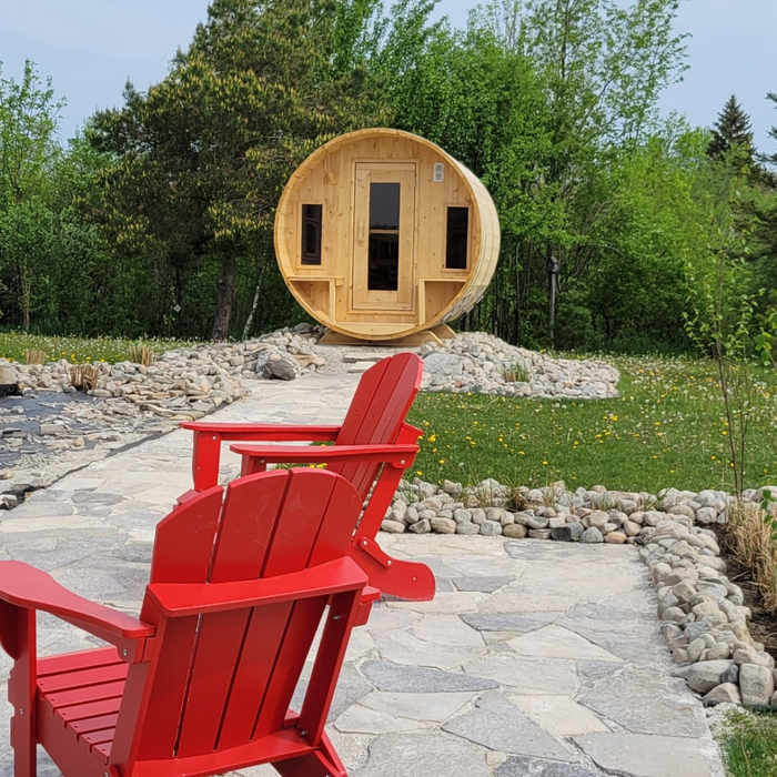 Dundalk CT Tranquility Barrel Sauna | CTC2345E