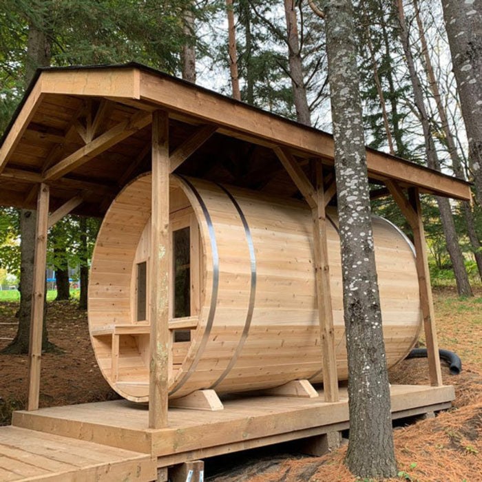 Dundalk CT Tranquility Barrel Sauna | CTC2345E