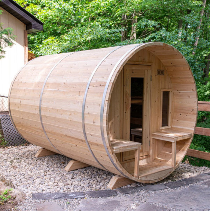 Dundalk CT Tranquility Barrel Sauna | CTC2345E