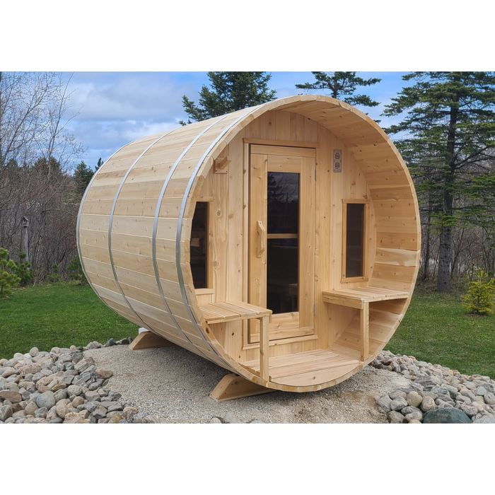 Dundalk CT Tranquility Barrel Sauna | CTC2345E