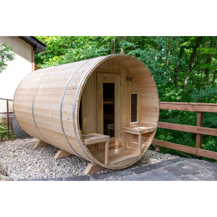 Dundalk CT Tranquility Barrel Sauna | CTC2345E