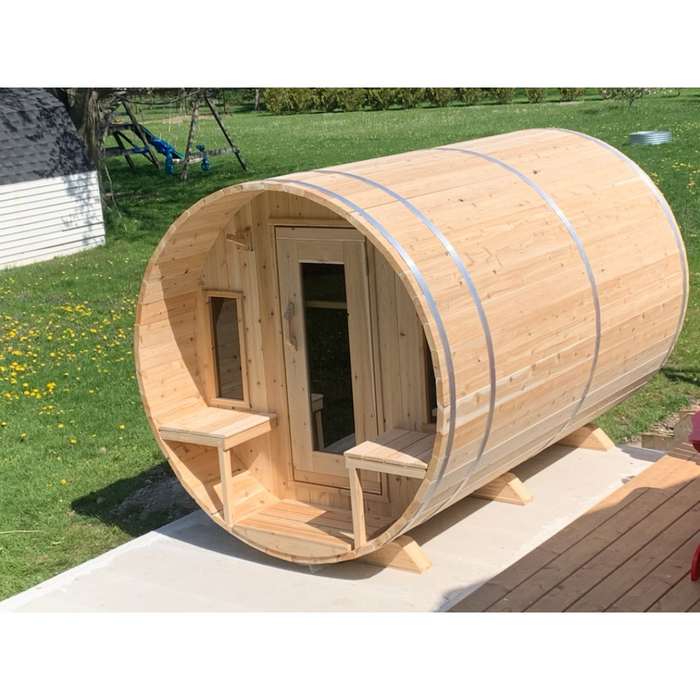 Dundalk CT Tranquility Barrel Sauna | CTC2345E