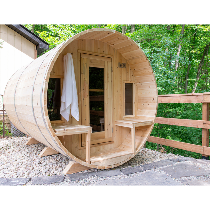 Dundalk CT Tranquility Barrel Sauna | CTC2345E