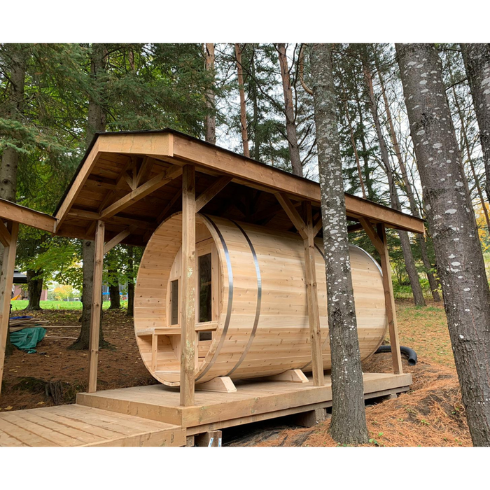 Dundalk CT Tranquility Barrel Sauna | CTC2345E