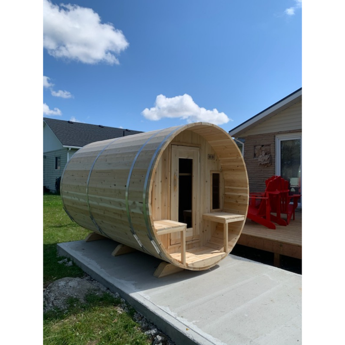 Dundalk CT Tranquility Barrel Sauna | CTC2345E