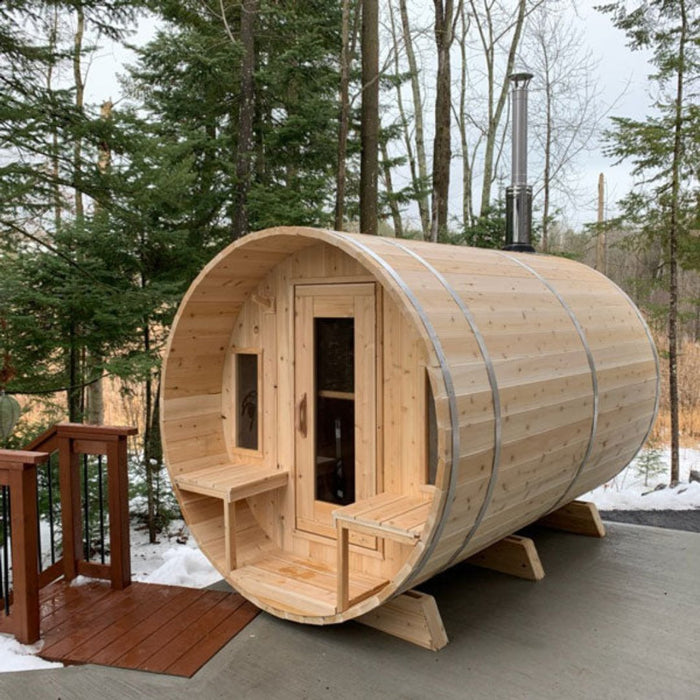 Dundalk CT Tranquility Barrel Sauna | CTC2345E