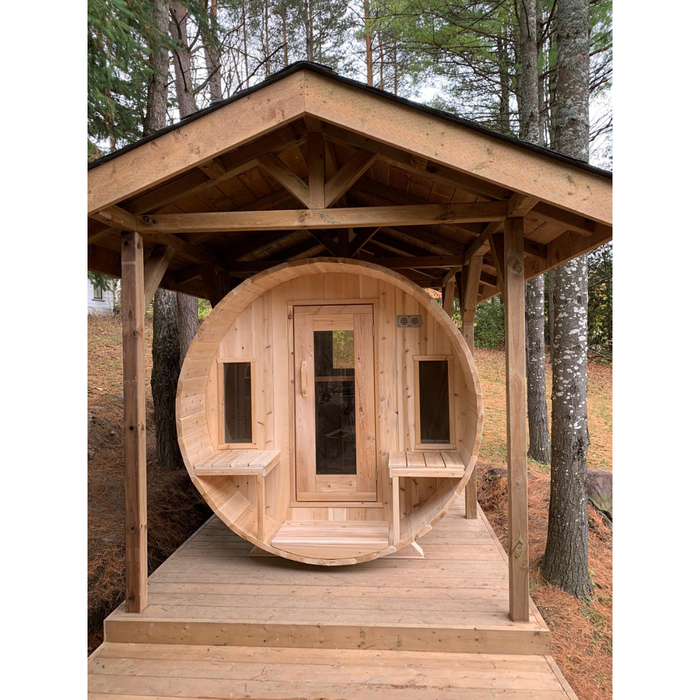 Dundalk CT Tranquility Barrel Sauna | CTC2345E