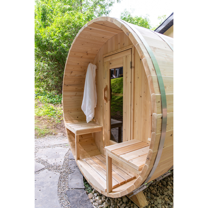 Dundalk CT Tranquility Barrel Sauna | CTC2345E