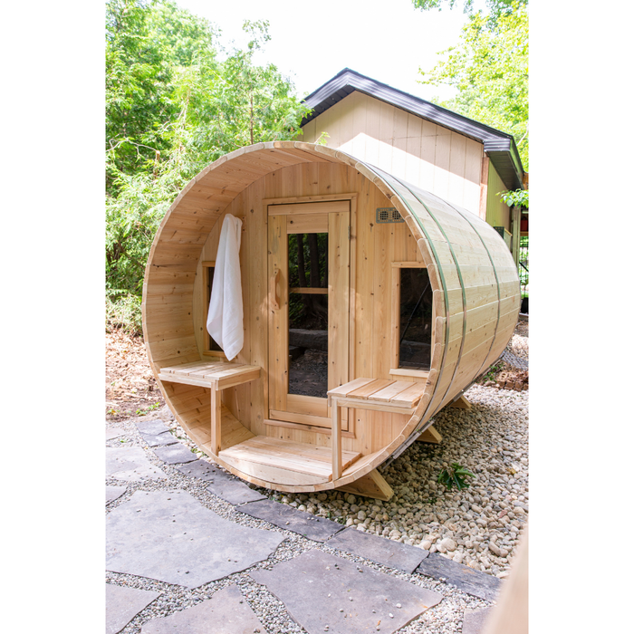 Dundalk CT Tranquility Barrel Sauna | CTC2345E