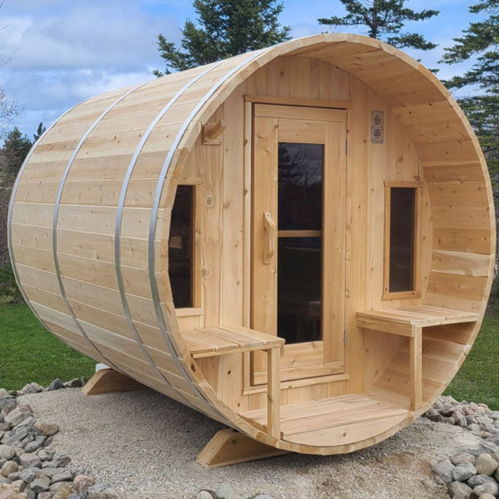 Dundalk CT Tranquility Barrel Sauna | CTC2345E