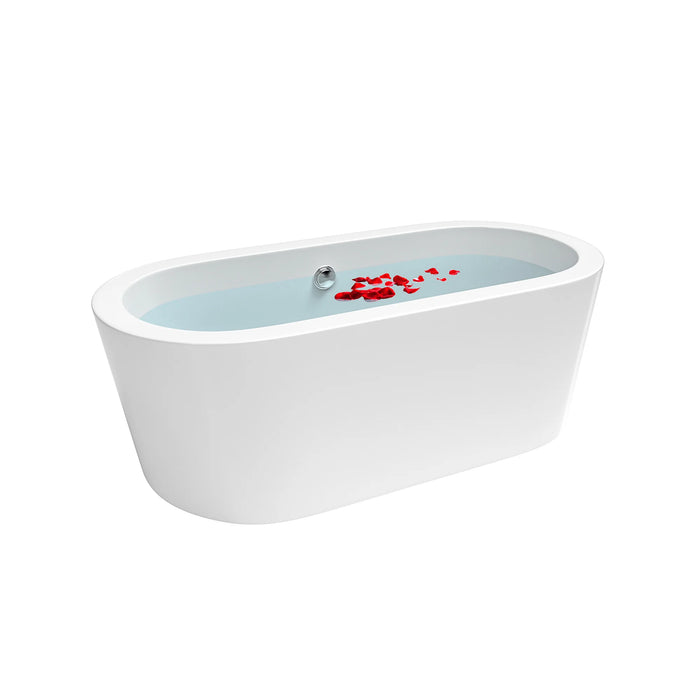 Empava 59" Freestanding Soaking Bathtub (EMPV-59FT1505)