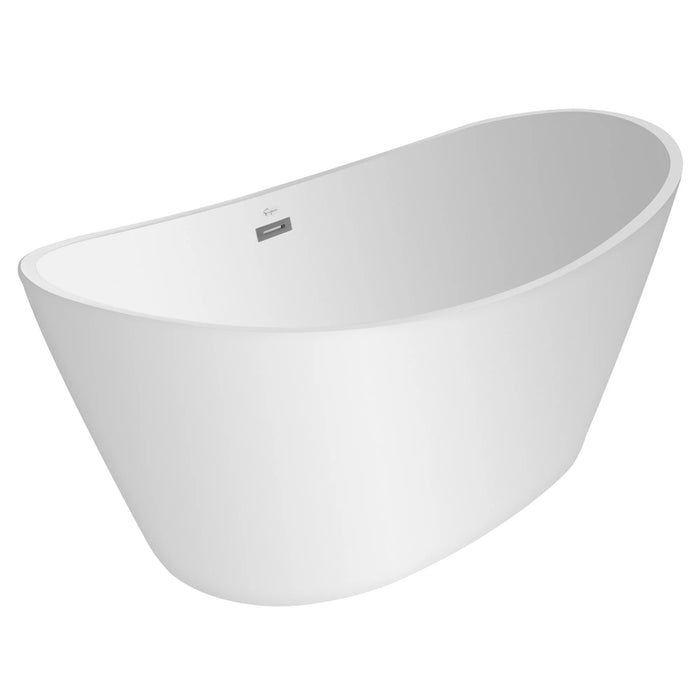 Empava 67" Freestanding Soaking Bathtub with LED (EMPV-67FT1518LED)