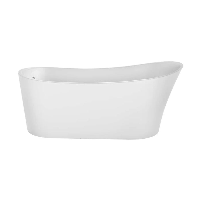 Empava 67" Freestanding Soaking Tub with Left Drain | EMPV-67FT1528