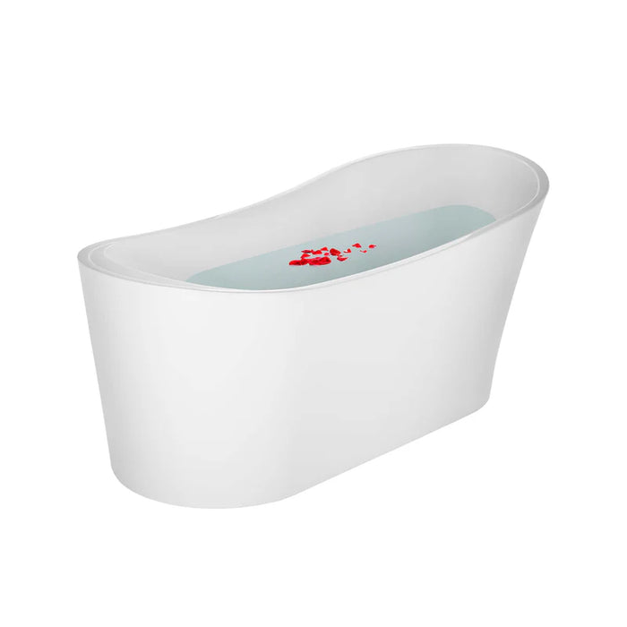 Empava 67" Freestanding Soaking Tub with Left Drain | EMPV-67FT1528