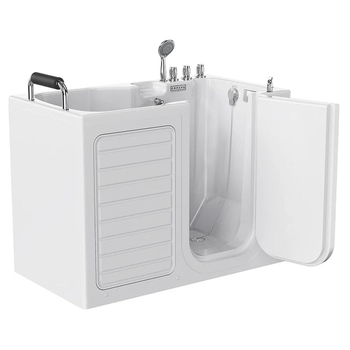 Empava 54" Alcove Soaking Walk-in Tub with Right Drain | EMPV-54WIT09