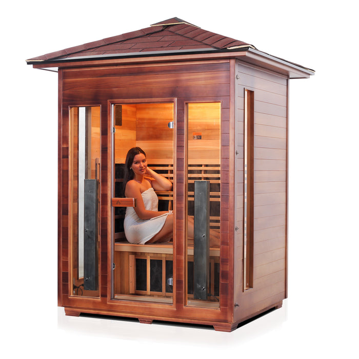 DIAMOND | 3 Person Hybrid Sauna (Outdoor)