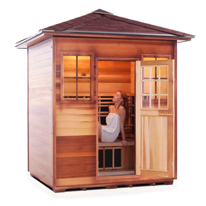SAPPHIRE | 4 Person Hybrid Sauna (Outdoor)