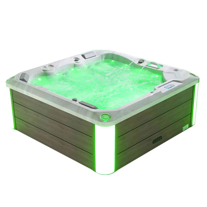 Empava 5 Person Freestanding Square Outdoor Hot Tub (EMPV-SPA3528)