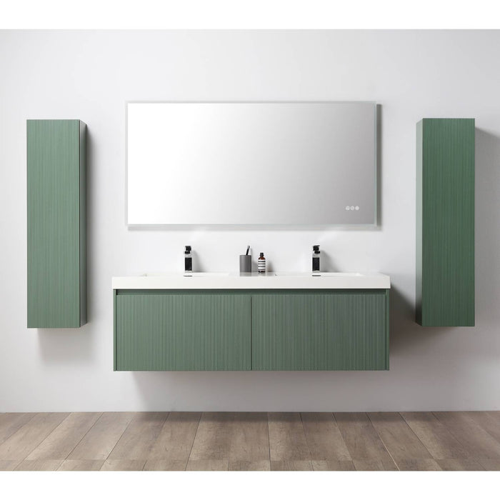 POSITANO 60" | Double Bathroom Vanity Set