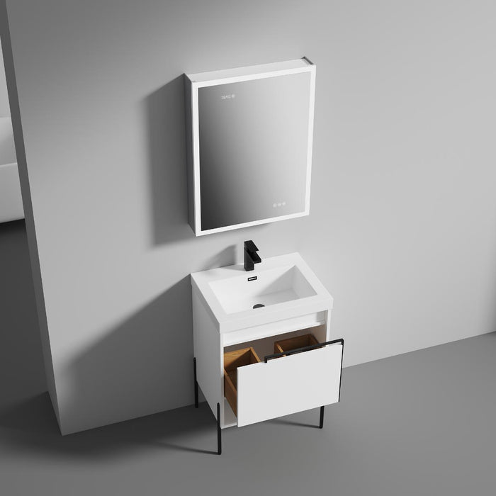 TURIN 24" | Single Bathroom Vanity Set