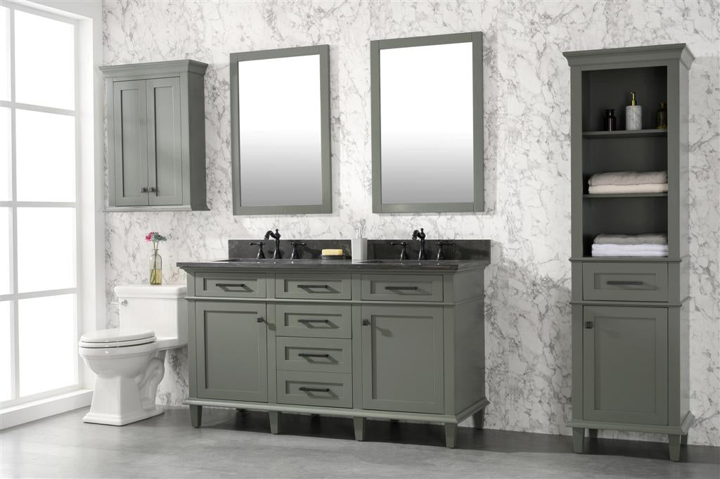 LEGION FURNITURE 60" | Double Bathroom Vanity Set (WLF2260D)