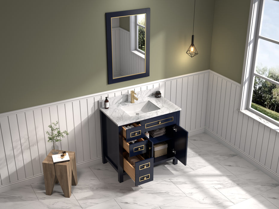 LEGION FURNITURE 36" | Single Bathroom Vanity Set (WV2236)