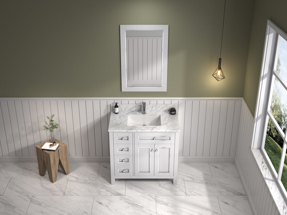 LEGION FURNITURE 36" | Single Bathroom Vanity Set (WV2236)