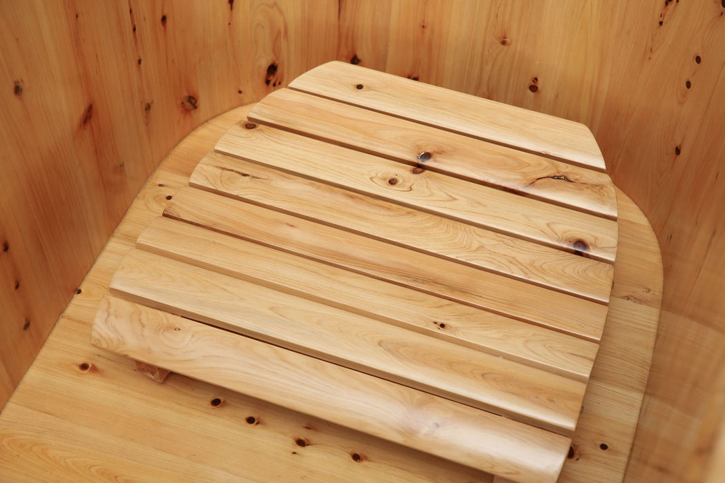ALFI AB1136 | 61" Freestanding Cedar Wooden Bathtub